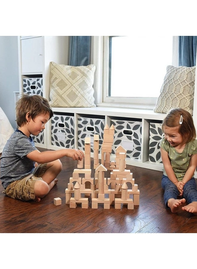Wooden Blocks - 100 pcs