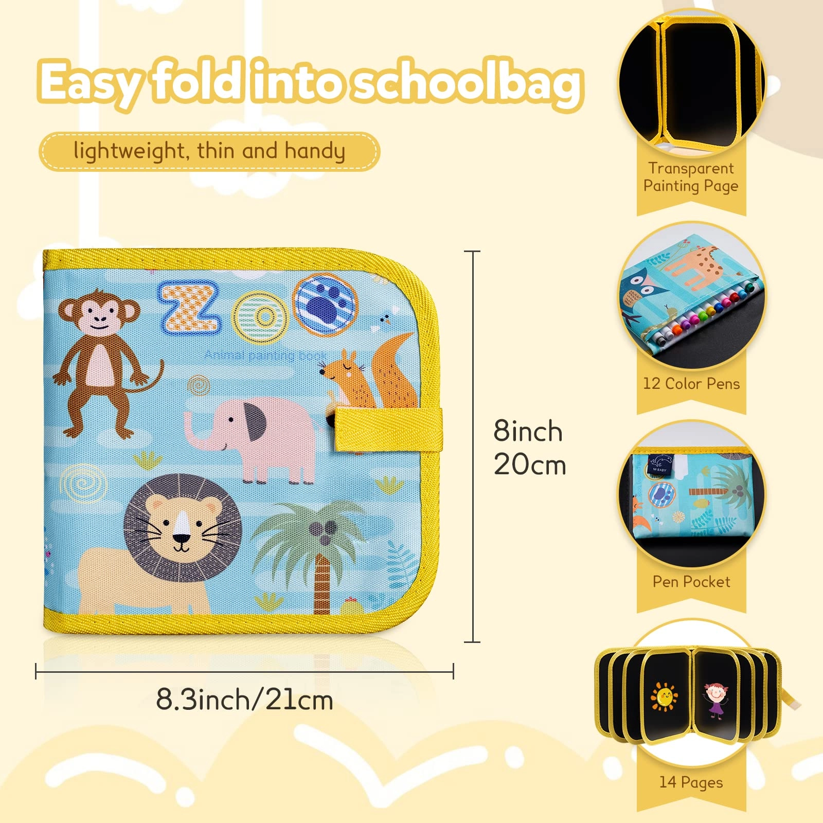 Erasable Drawing Book - 3+ years