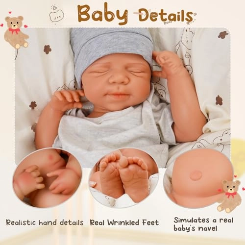 Reborn Baby Doll - 20 Inch Silicone Boy