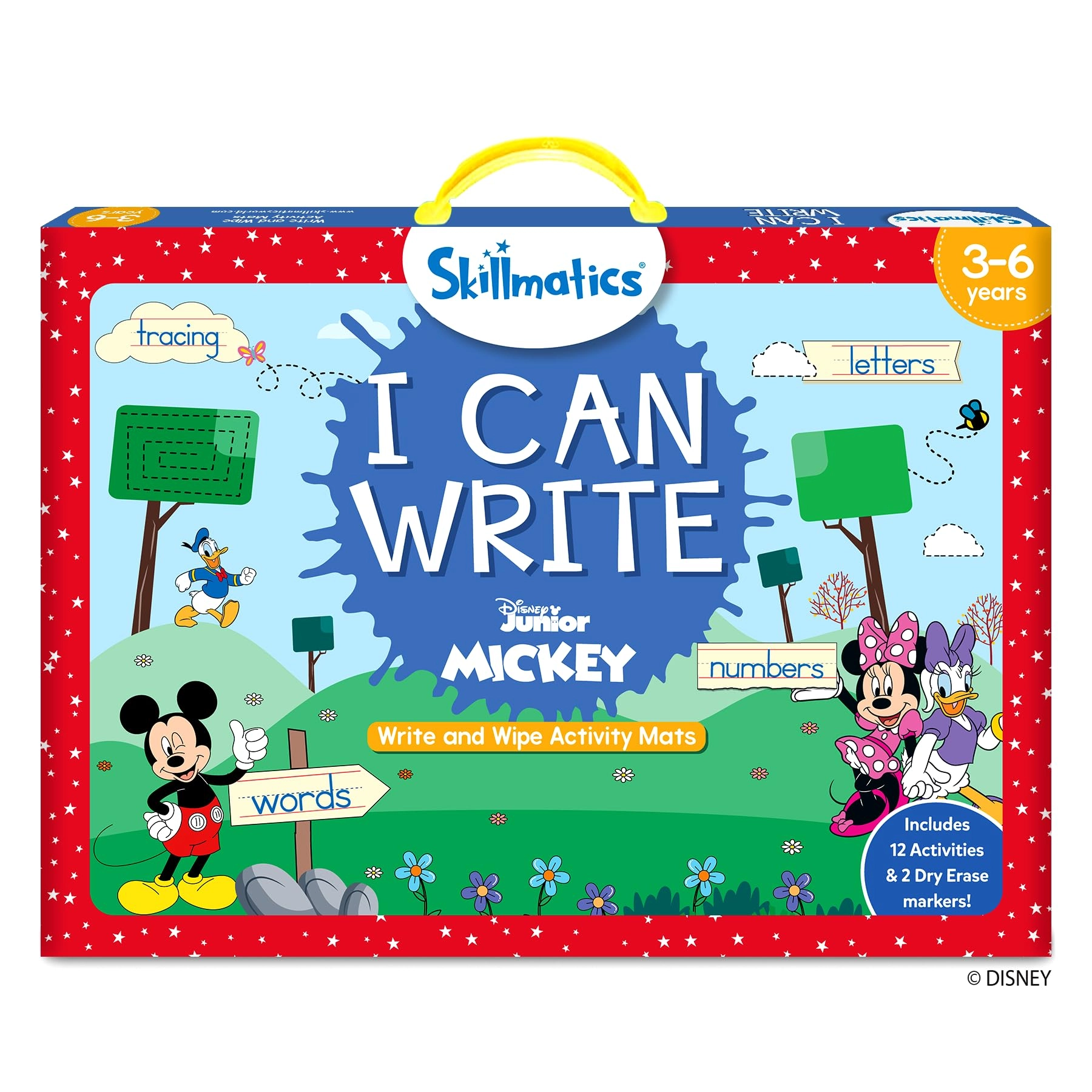 Grasper Global Private Limited I Can Write Disney Mickey - Ages 3, 4, 5, 6