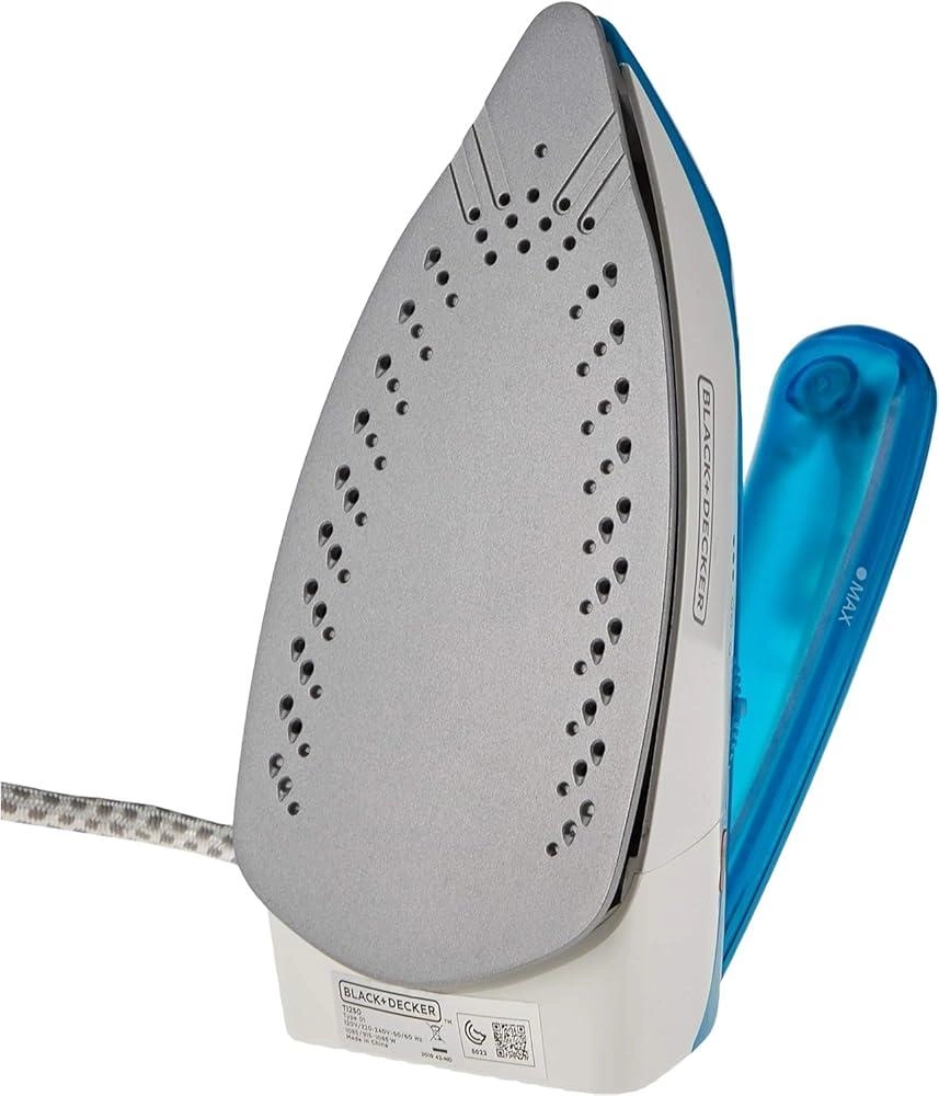 Travel Steam Iron - 1085W Dual Voltage Blue