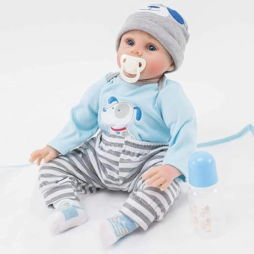 Reborn Baby Doll - 22 Inches / 55 cm Silicone Ages 3+