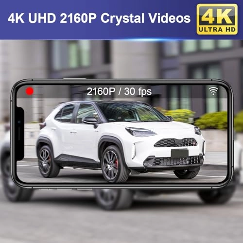 4K Front Only 2160P for Toyota Yaris & Yaris Cross 2024 2025
