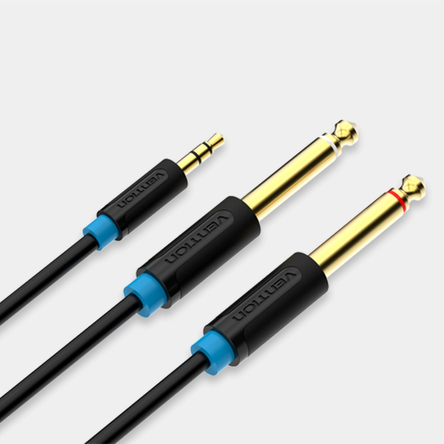 Vention 3.5mm Male to 2*6.5mm Male Audio Cable - 1 m