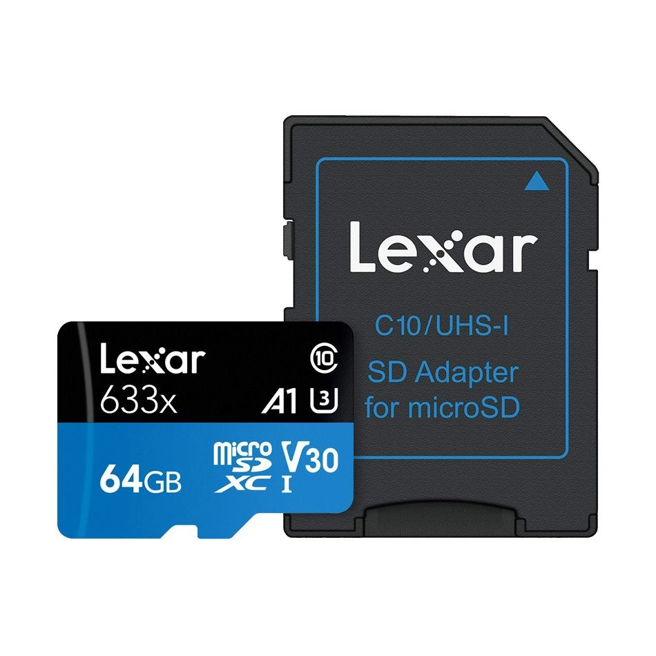 High-Performance MicroSDXC - 64GB