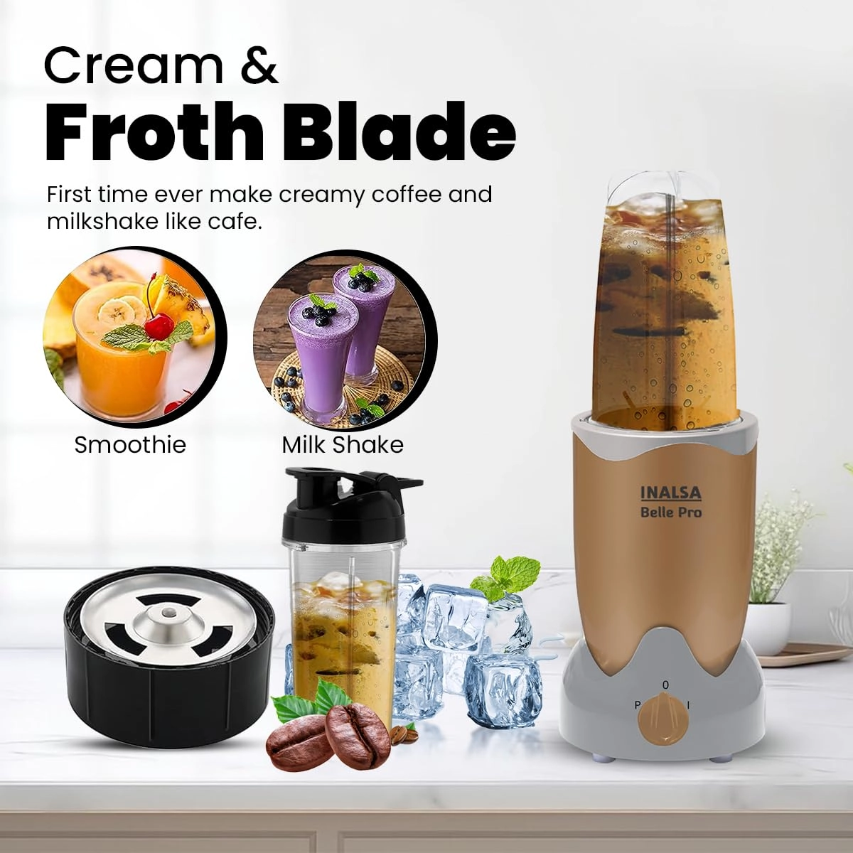 Bullet Mixer Grinder - 500ml 600 W