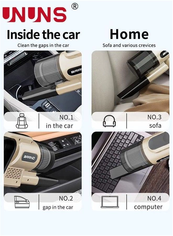 Bed UV Vacuum Cleaner - 12KPa Black