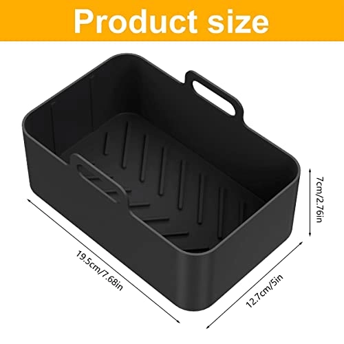 Air Fryer Silicone Liner - Food-Grade Silicone