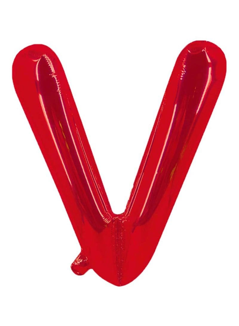 Letter V Foil Balloon