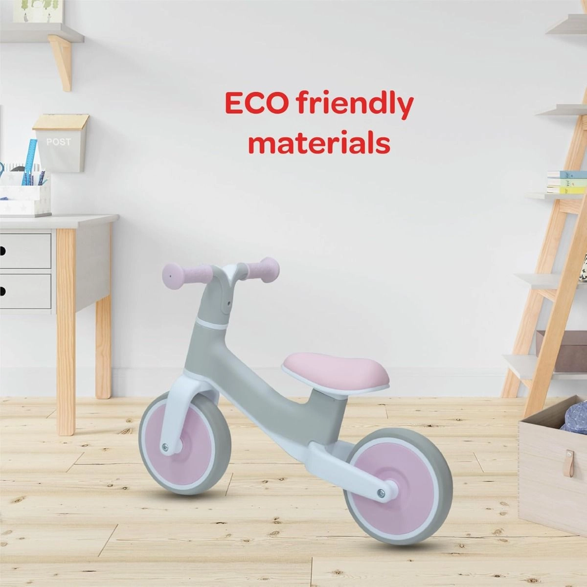 Swift Baby Balance Bike - Pink 3 Years