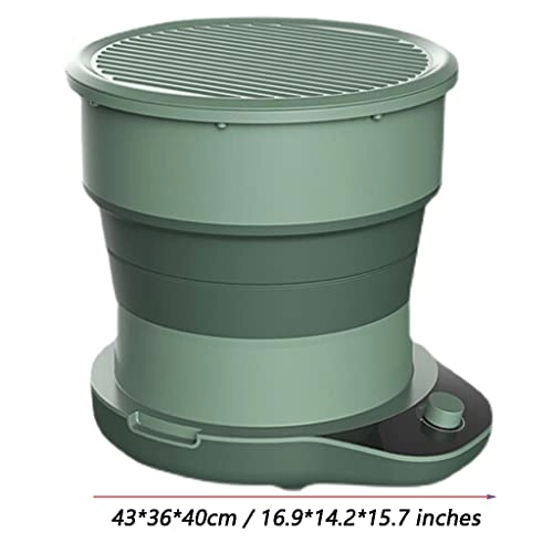 Folding laundry bucket B09MLFL6LR