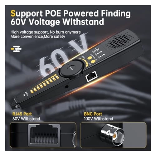 Network Cable Tester - RJ45 RJ11 BNC Length Test