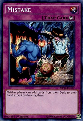 Mistake MP14-EN177 - Mega Pack 2014-1st Edition Secret Rare