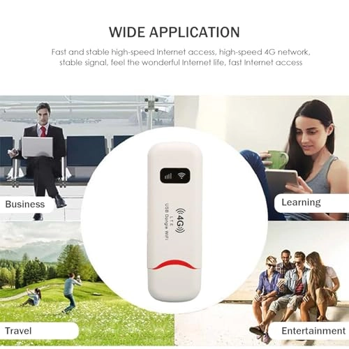 4G LTE USB Modem - FDD-LET/TDD-LTE/HSPA+/WCDMA/GSM 802.11b/g/n DL150Mbps UL 50Mbps