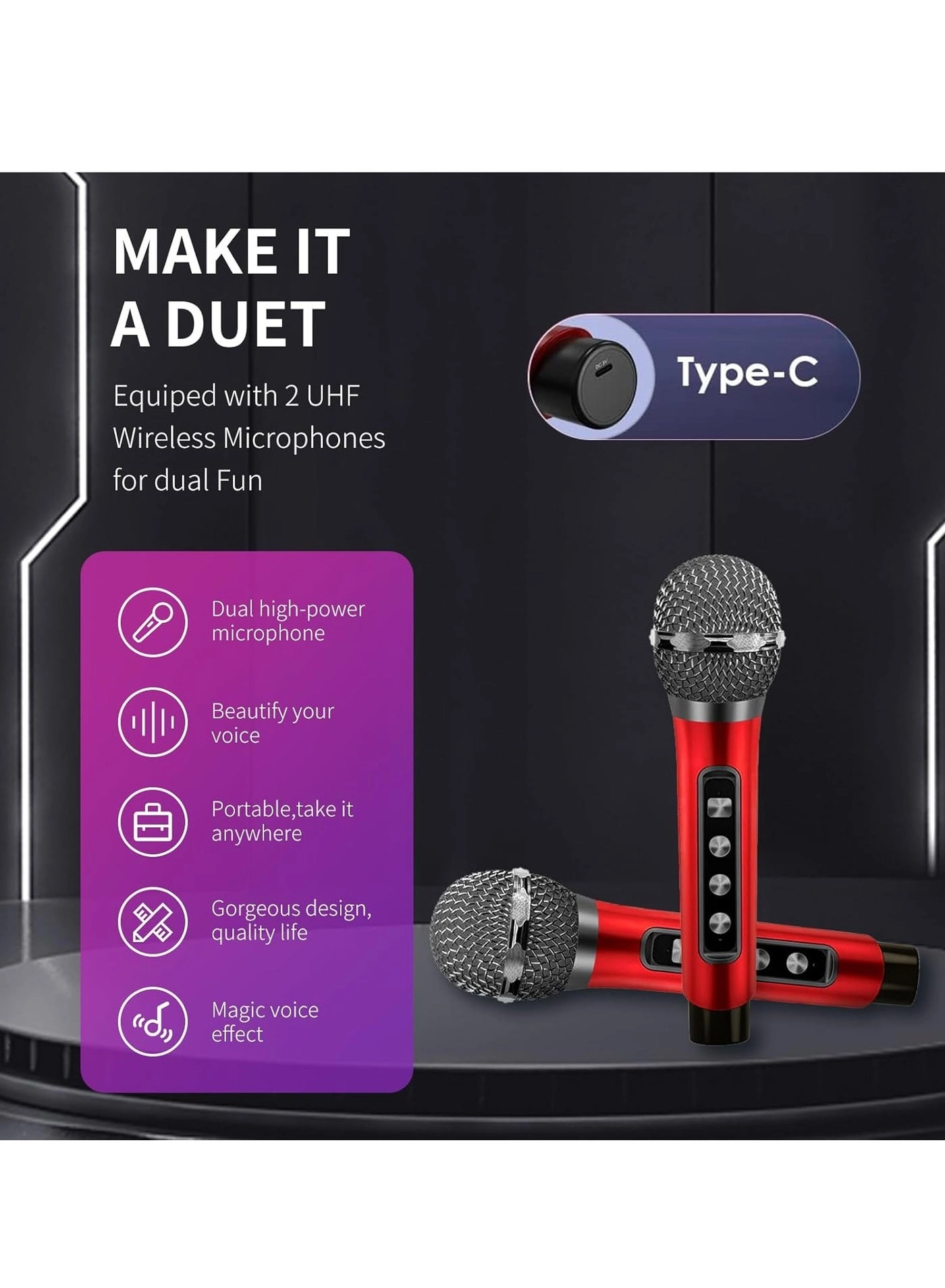 mt55 - 2 Wireless Microphones