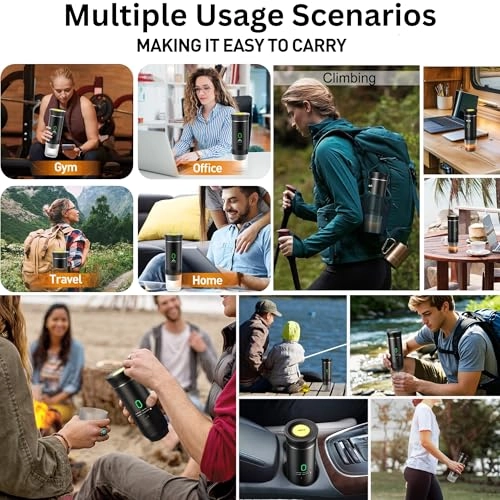 Portable Espresso Maker - 80 Milliliters Ground Coffee Original Capsules Dolce Gusto Pods