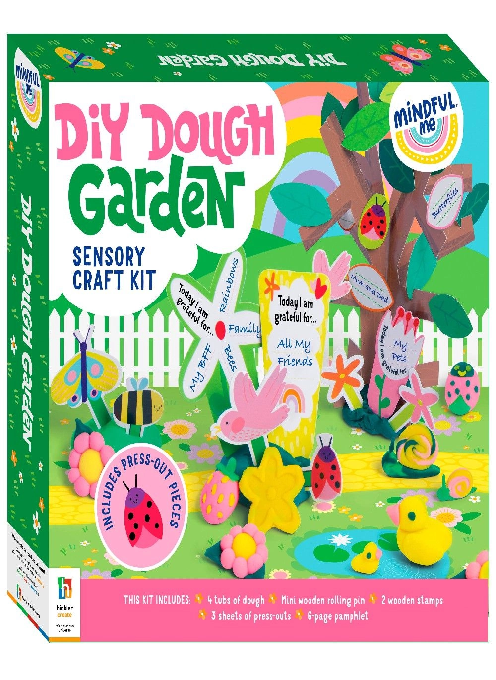 Mindful Me DIY Dough Garden Sensory Craft Kit - 6+ Multi Colour