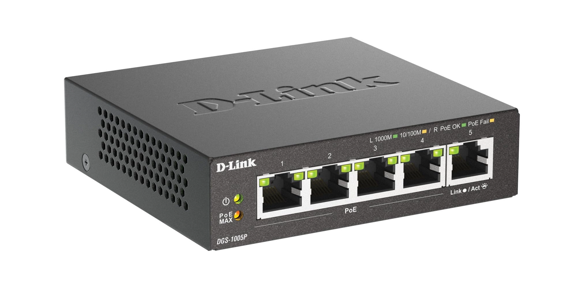 D-Link DGS-1005P/E - 5-ports