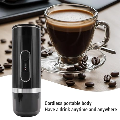 Portable Coffee Machine - 80ml capsules coffee powder