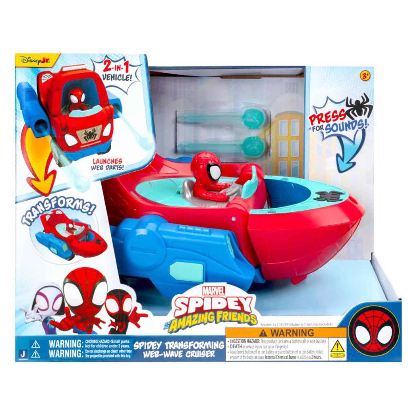 Spiderman Web-Wave Cruiser