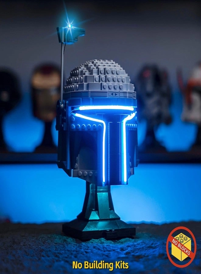 LED Light Compatible with Lego Jango Fett Helmet 75408 - Lego