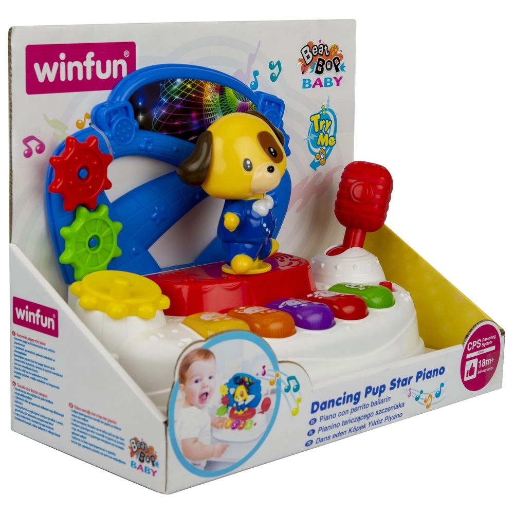 Dancing Pup Star Piano - 18 months & Up