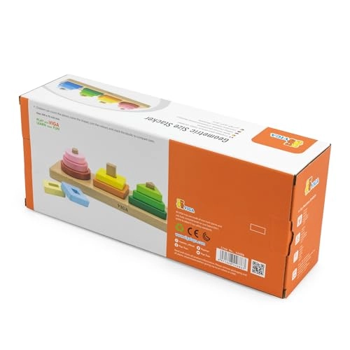 Geometric Size Stacker - 18.0 months