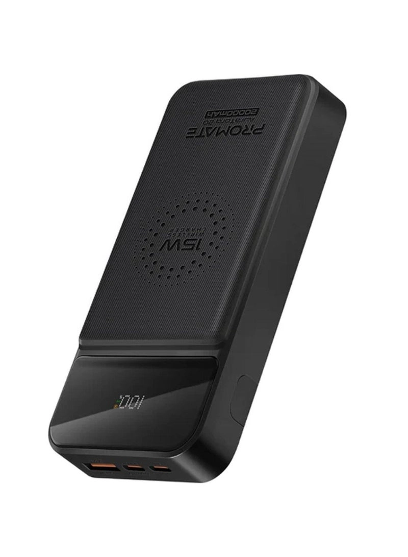 AuraTorq-20 - 20000mAh Fast Charging 15W Wireless