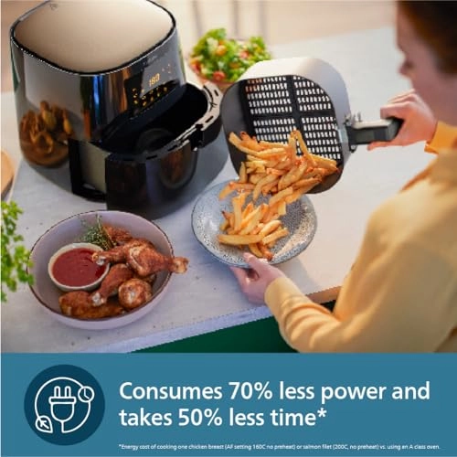 Essential Air fryer XL HD9280/91 - NutriU App compatibility Rapid Air Technology