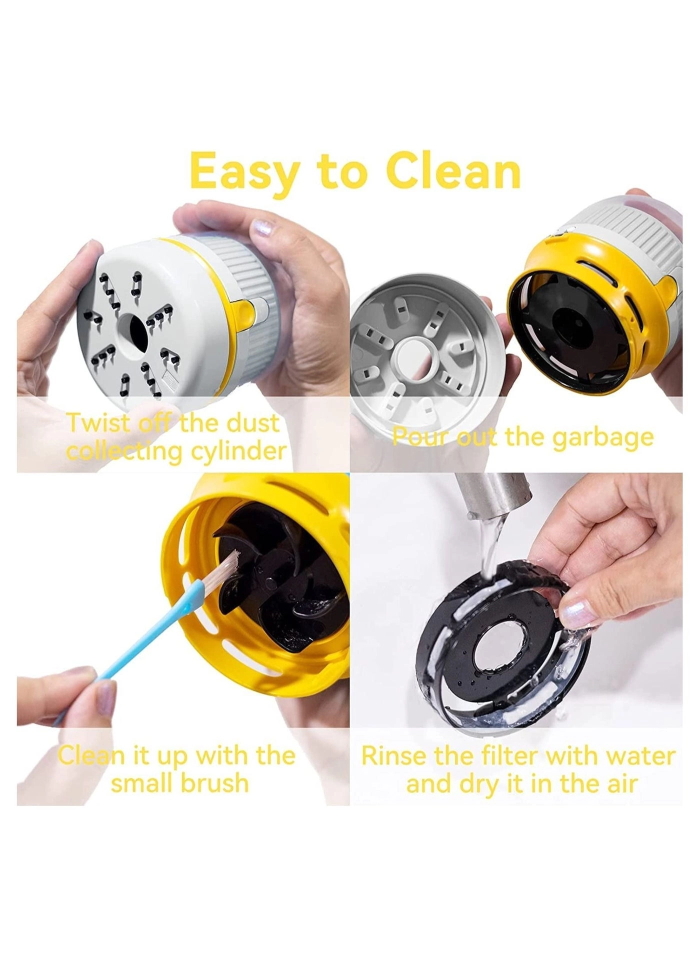 Desktop Vacuum Cleaner - 500mAh