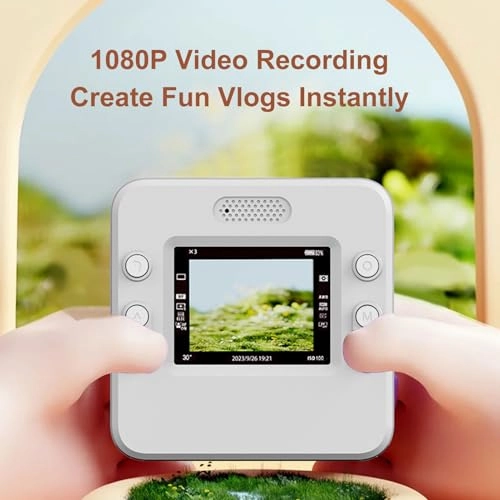 Instant Print Camera - 24MP 1080P