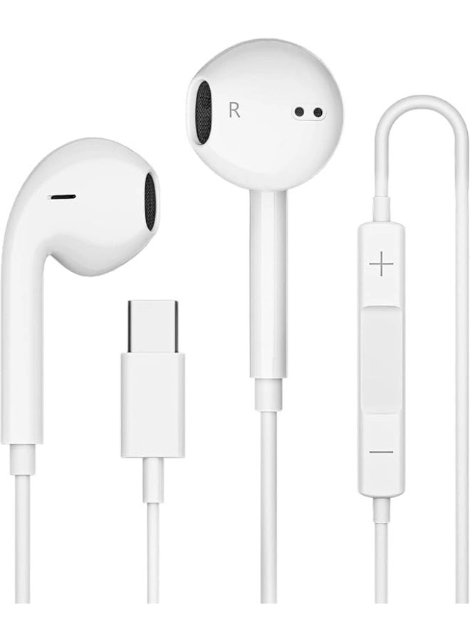 YJS Type C Headphones Wired Headphone