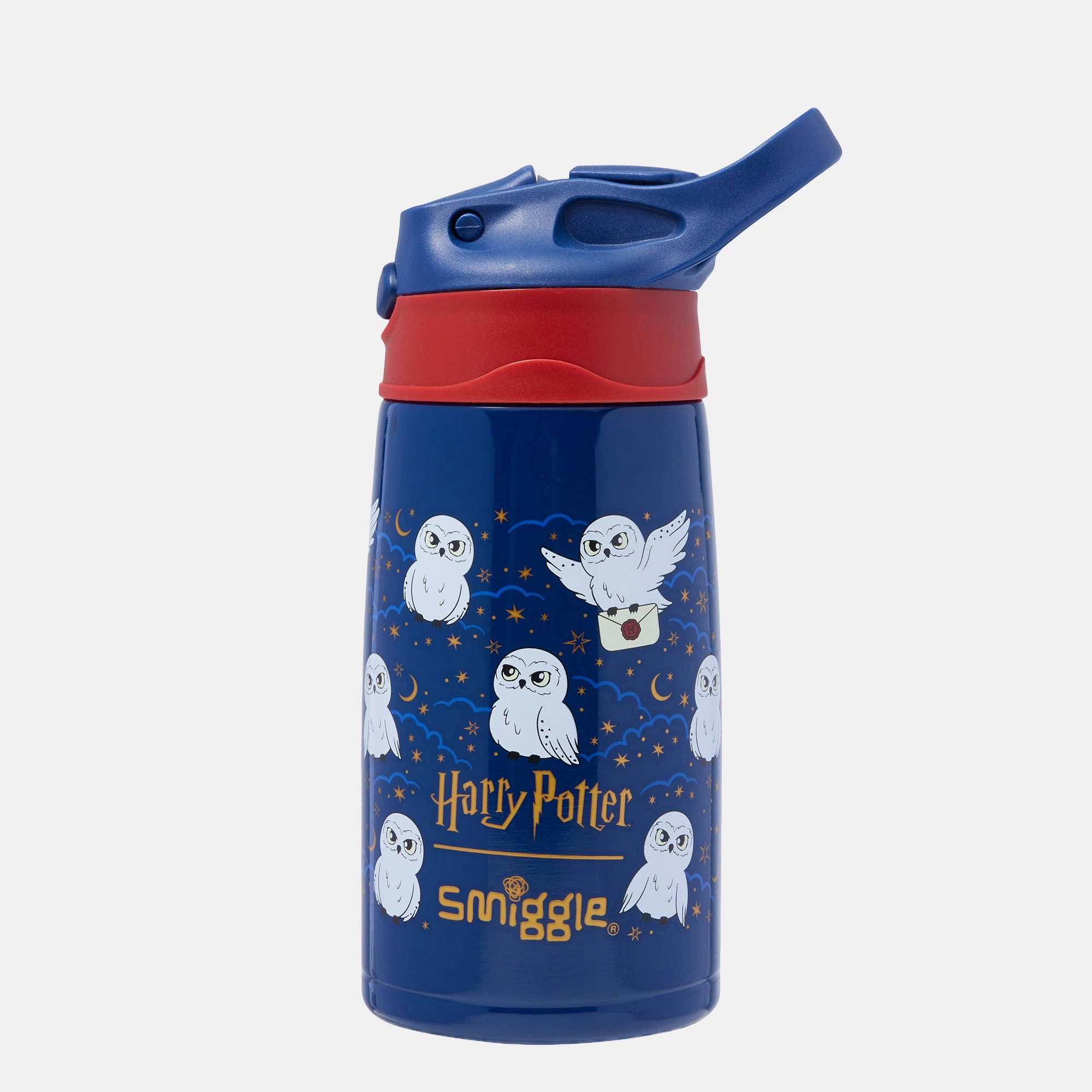 Smiggle Hedwig Junior Insulated Bottle - Flip 400 ml