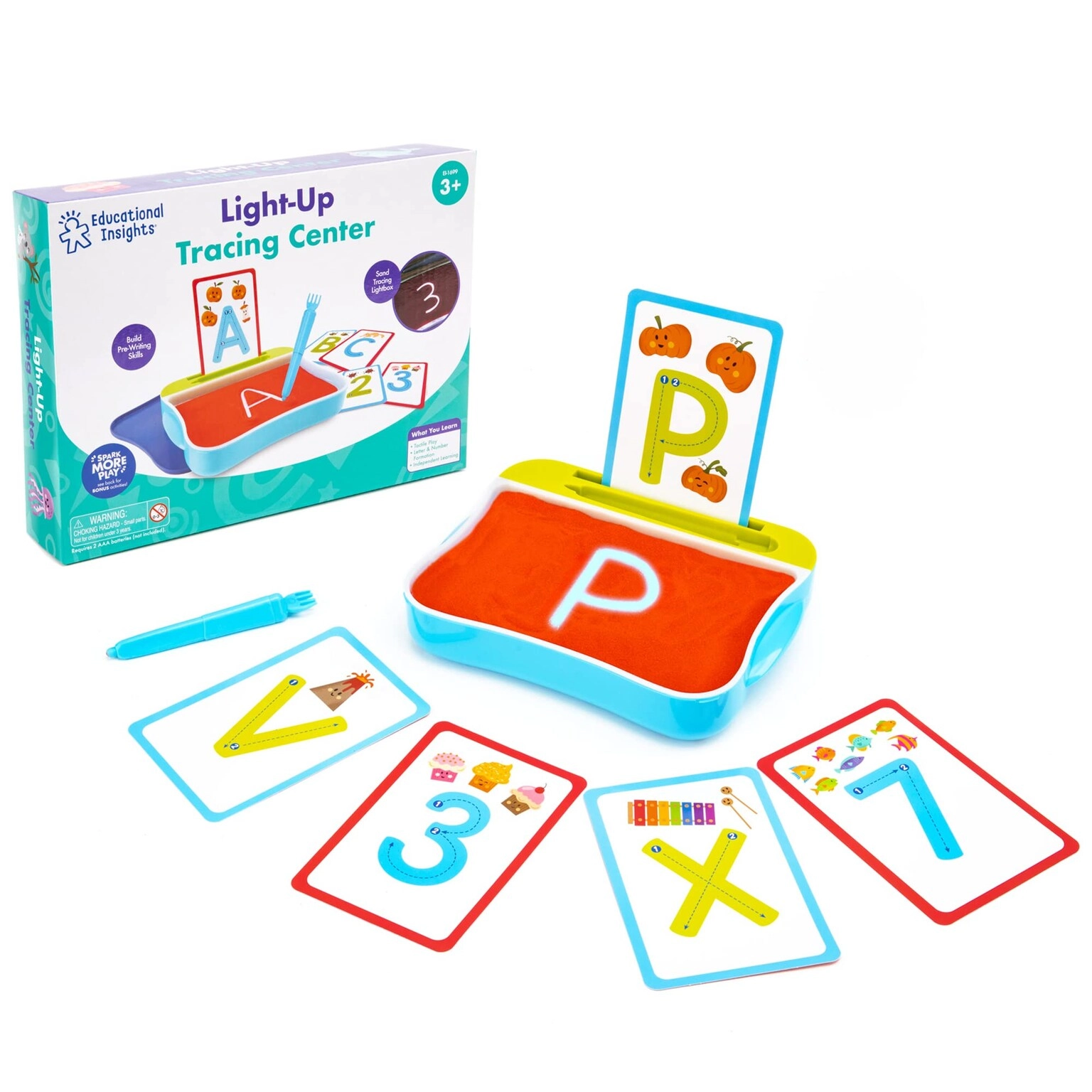 Educational Insights Light-Up Tracing Center - 3+