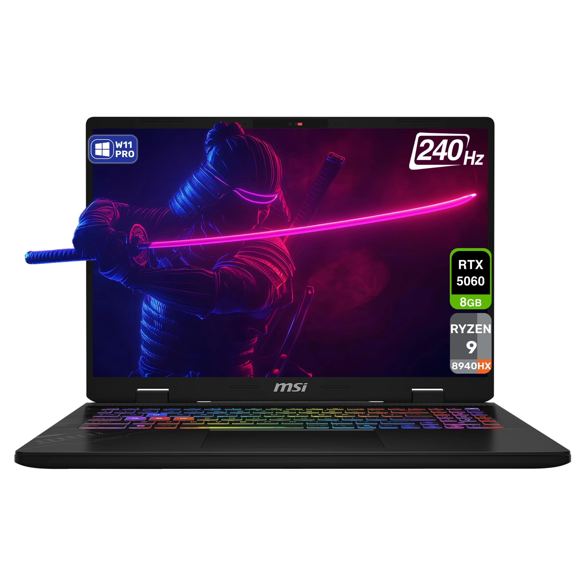 MSI Crosshair A16 Gaming-12 - 16'' Ryzen 9-8940HX 64GB DDR5 4 TB SSD