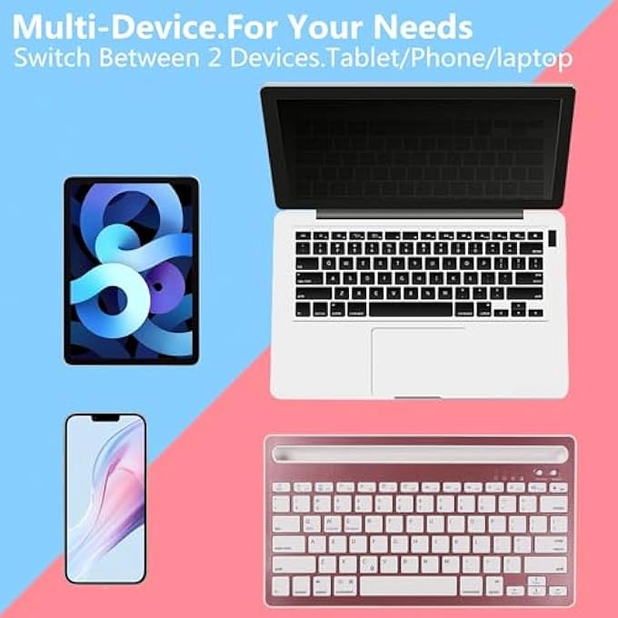 Wireless Bluetooth Keyboard - QWERTY Wireless