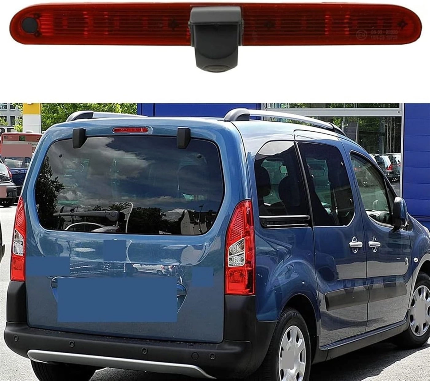 Rear View Backup Brake Light Camera - Night vision High-resolution