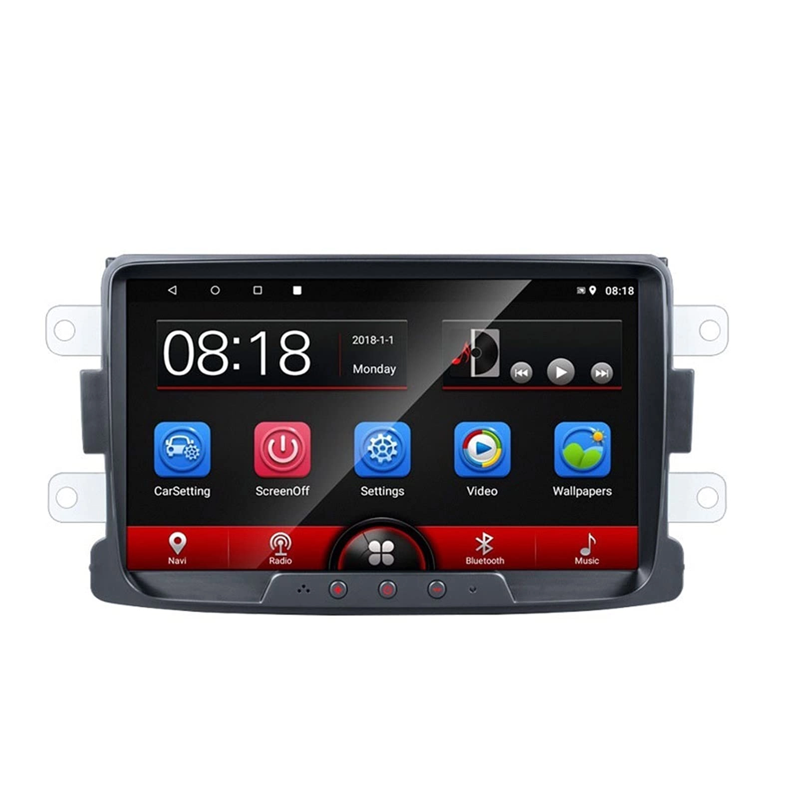 GPFBVZS GPS Navigator for Truck Drivers LLGVVBELE - 8 inch 1+16GB