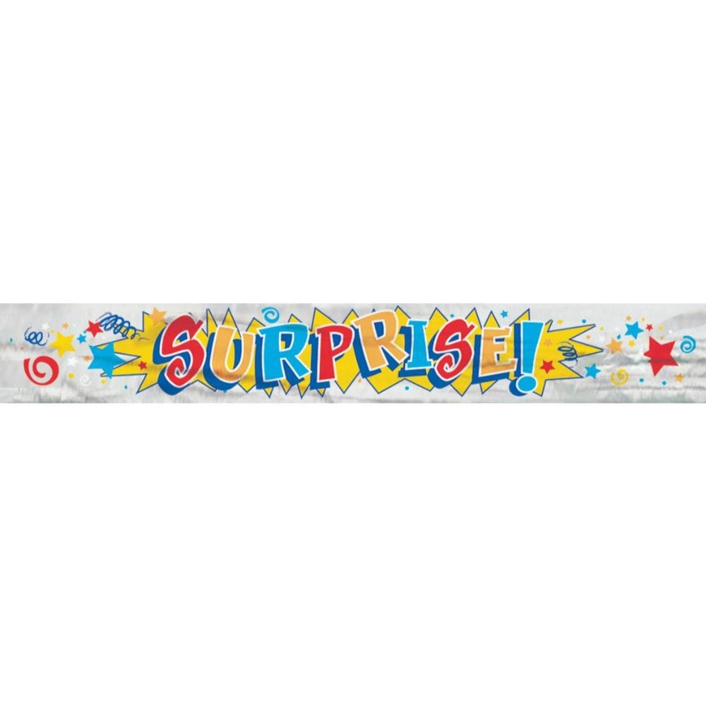 Party Zone Surprise Foil Banner
