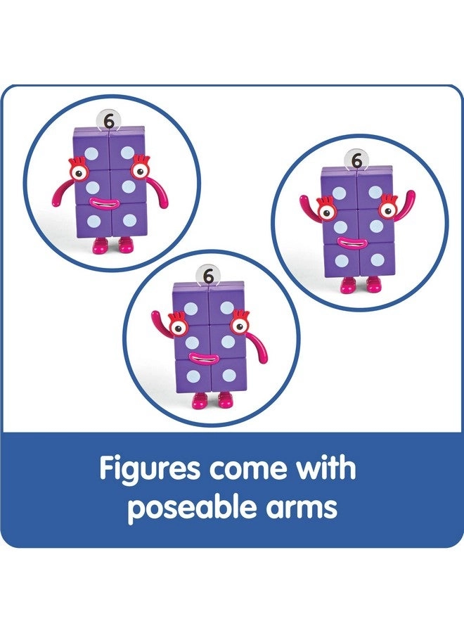 Numberblocks Friends Six to Ten