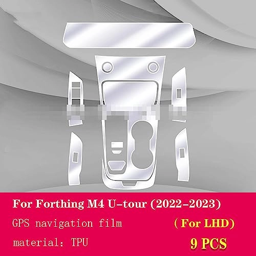 Car GPS navigation LCD screen - Forthing M4 U-tour 2022-2023 RHD