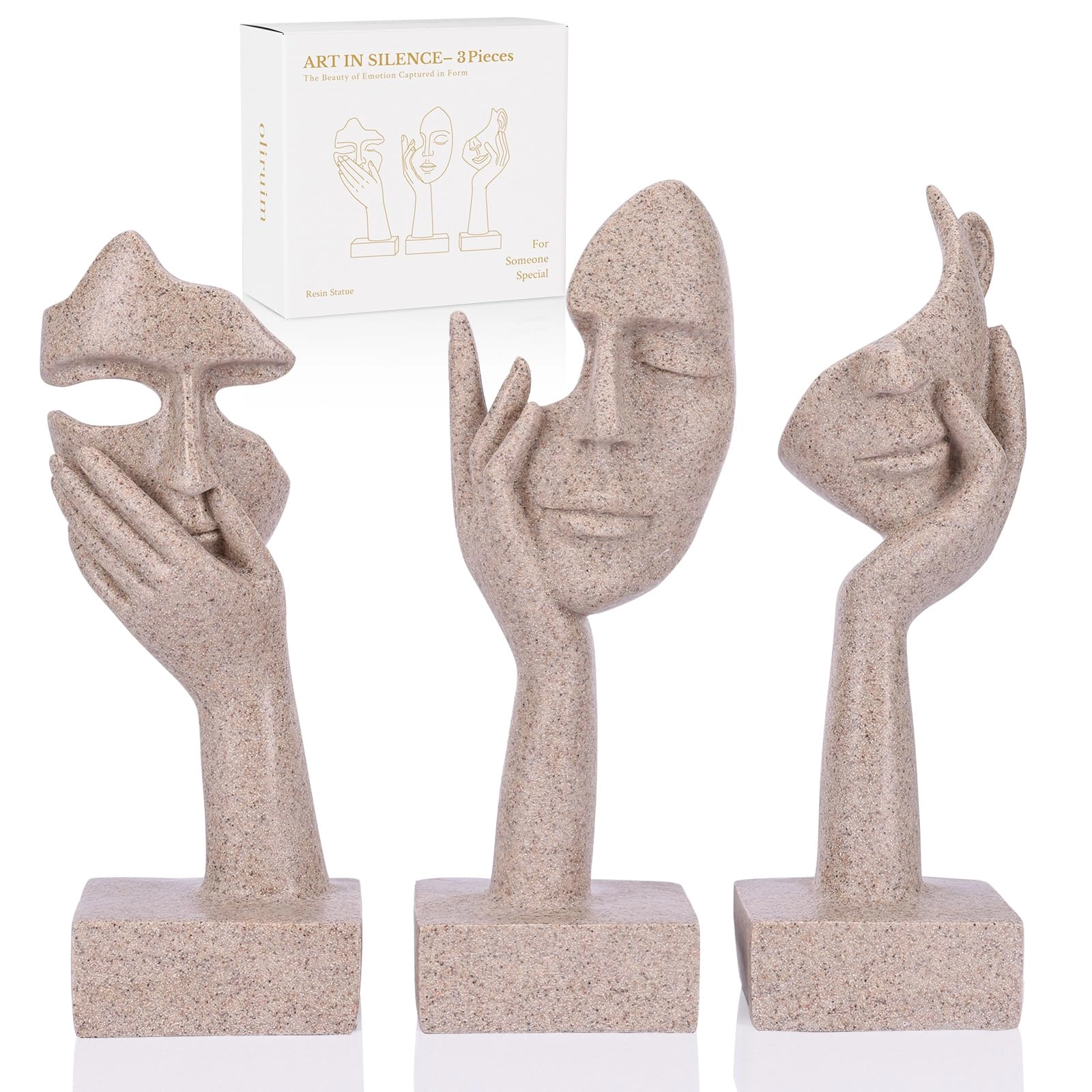 Thinker Statue - Plastic, Resin