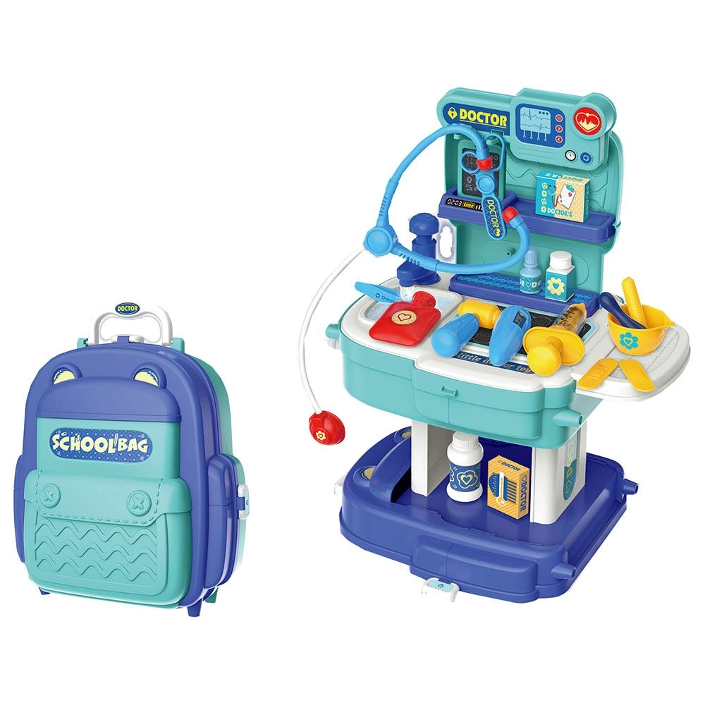 2-in-1 School Bag Doctor Set Toy (BTG-023600)