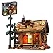 Wood Cabin Building Blocks - 1800 pcs