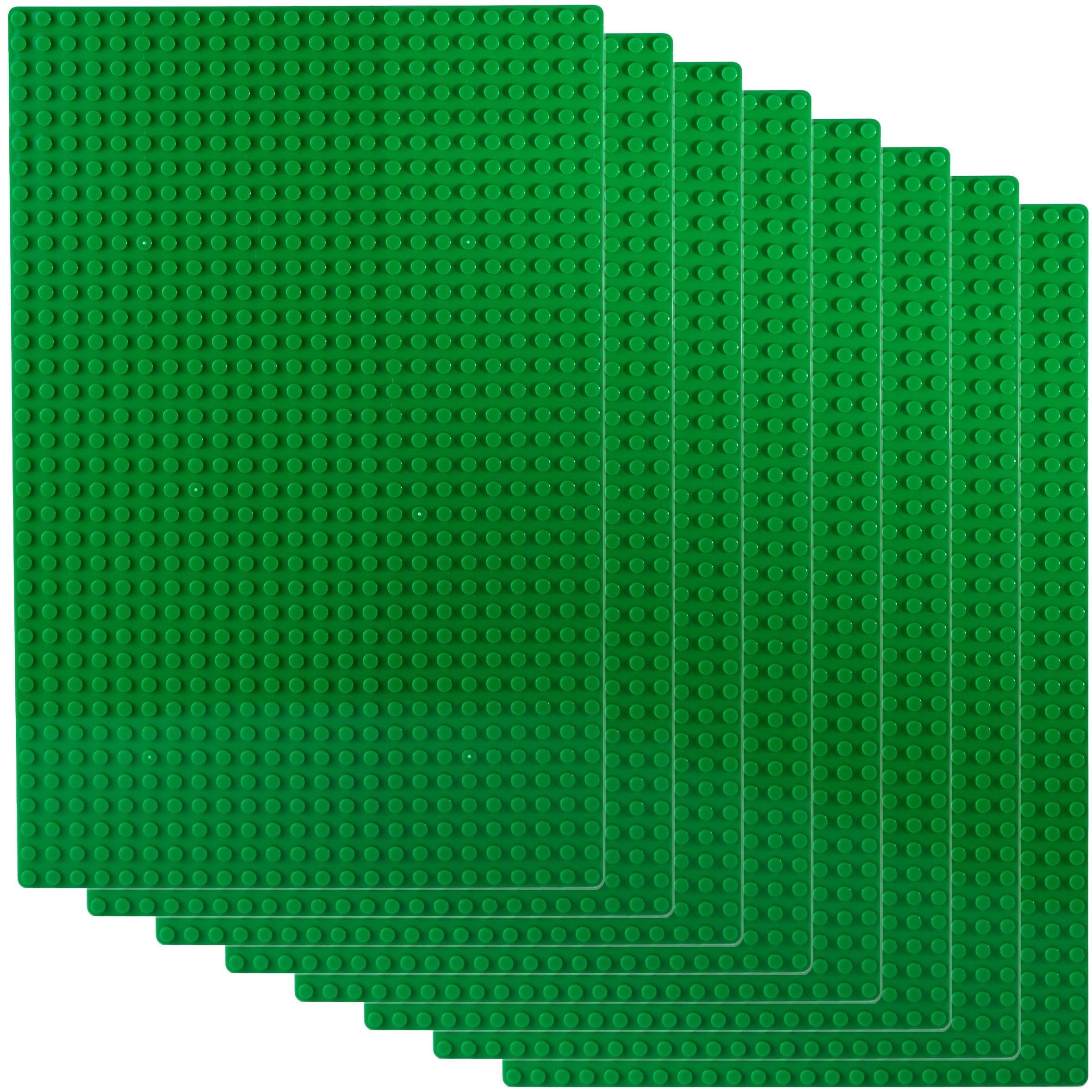 Building Block Base Plates - 8 pcs