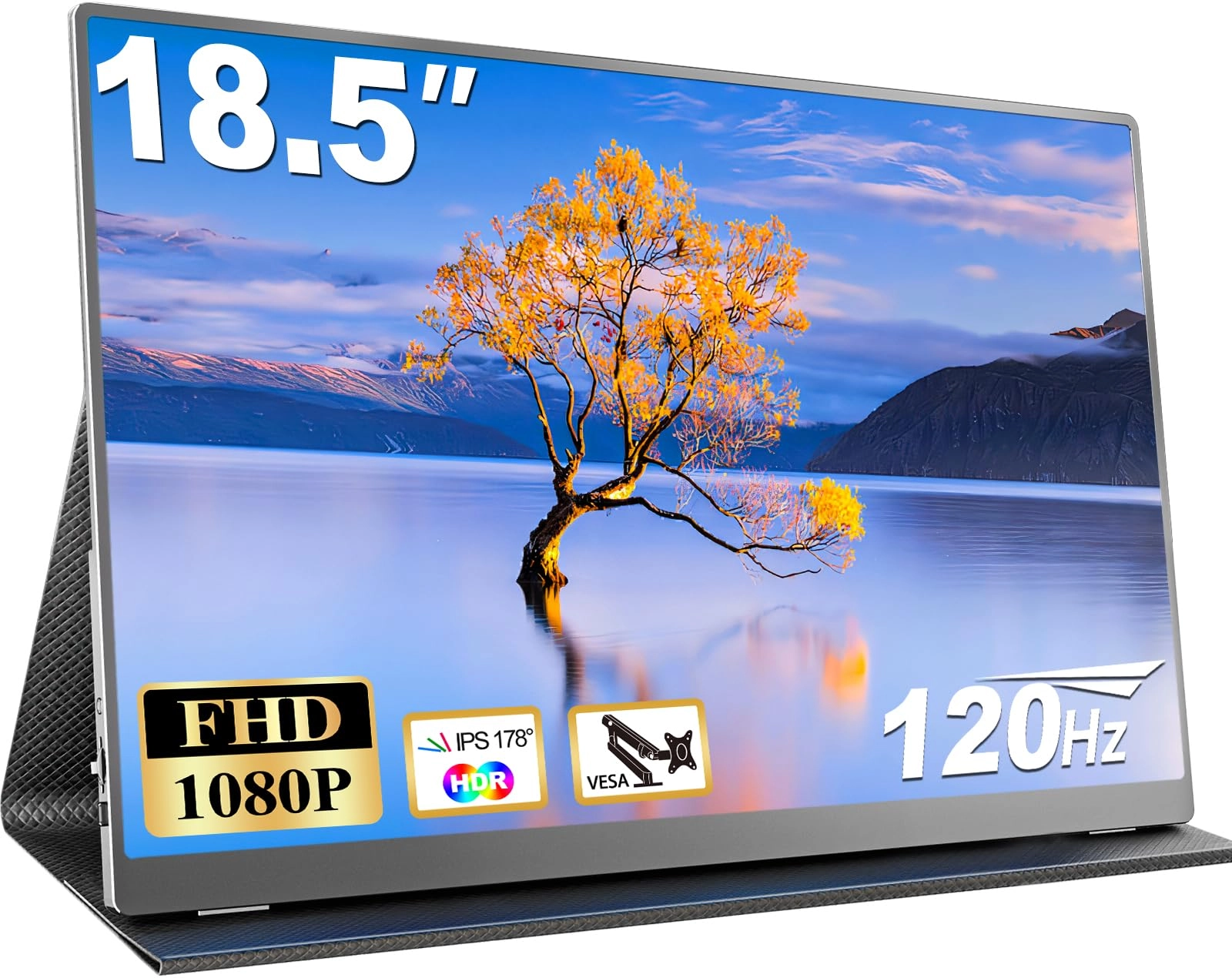 CUIUIC Portable Gaming Monitor - Full HD 18.5 inch