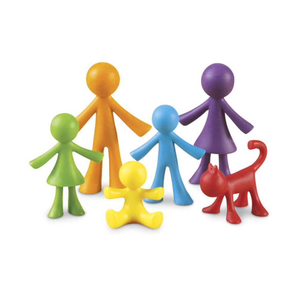 All About Me Family Counters Activity Cards - Suitable for 3 years and above 21 pieces