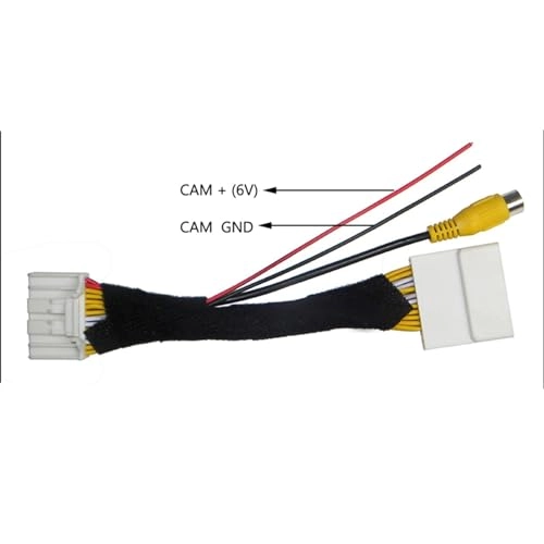 Reversing Camera Convert Cable Adapter - 28 Pin RCA
