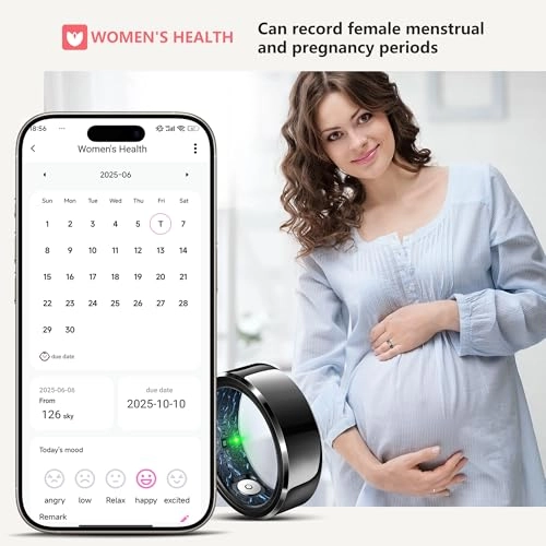 Smart Ring - Heart Rate SpO2 5ATM Waterproof