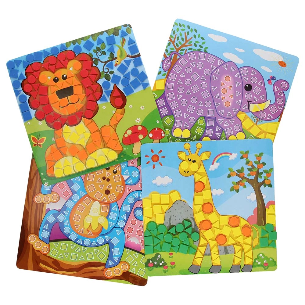 DIY Wild Animals Mosaic Sticker - Wild Animals 700+ pieces